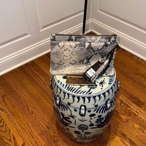 Laura Dimaggio Leather Clutch